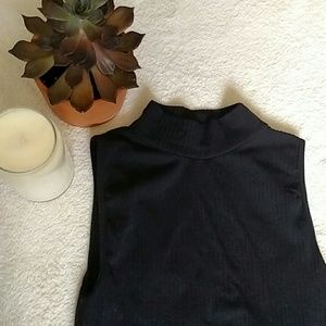 Stretchy Mock Turtleneck